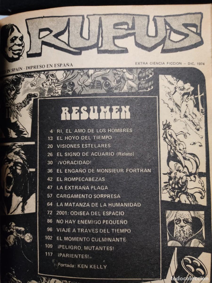 C&oacute;mics: TOMO DE RUFUS CON - 6 NUMEROS (19 AL 24 )+ 2 EXTRAS - 1974 - Foto 4