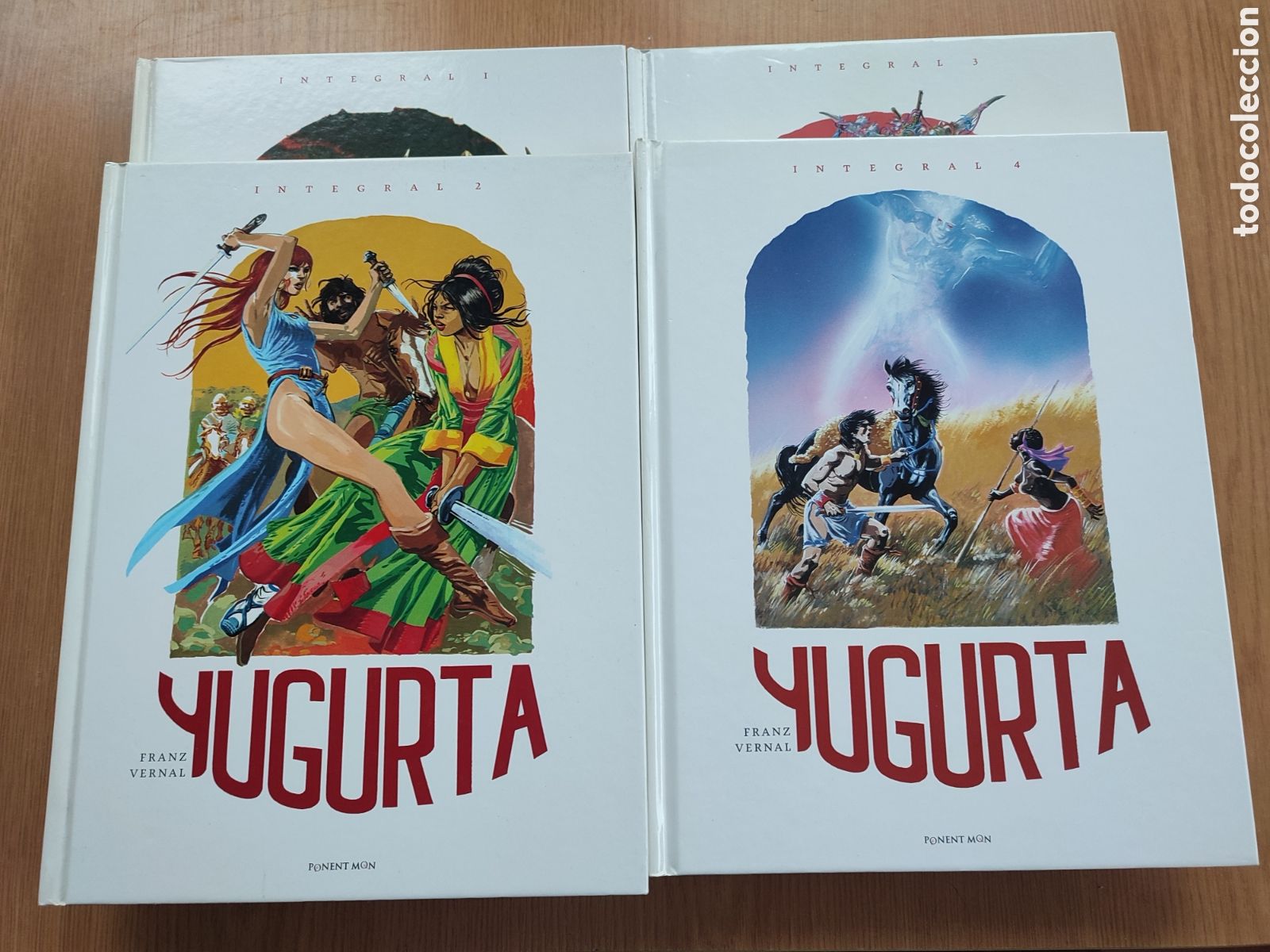 C&oacute;mics: Yugurta. Hermann Franz Vernal. Integral Conpleta 4 tomos