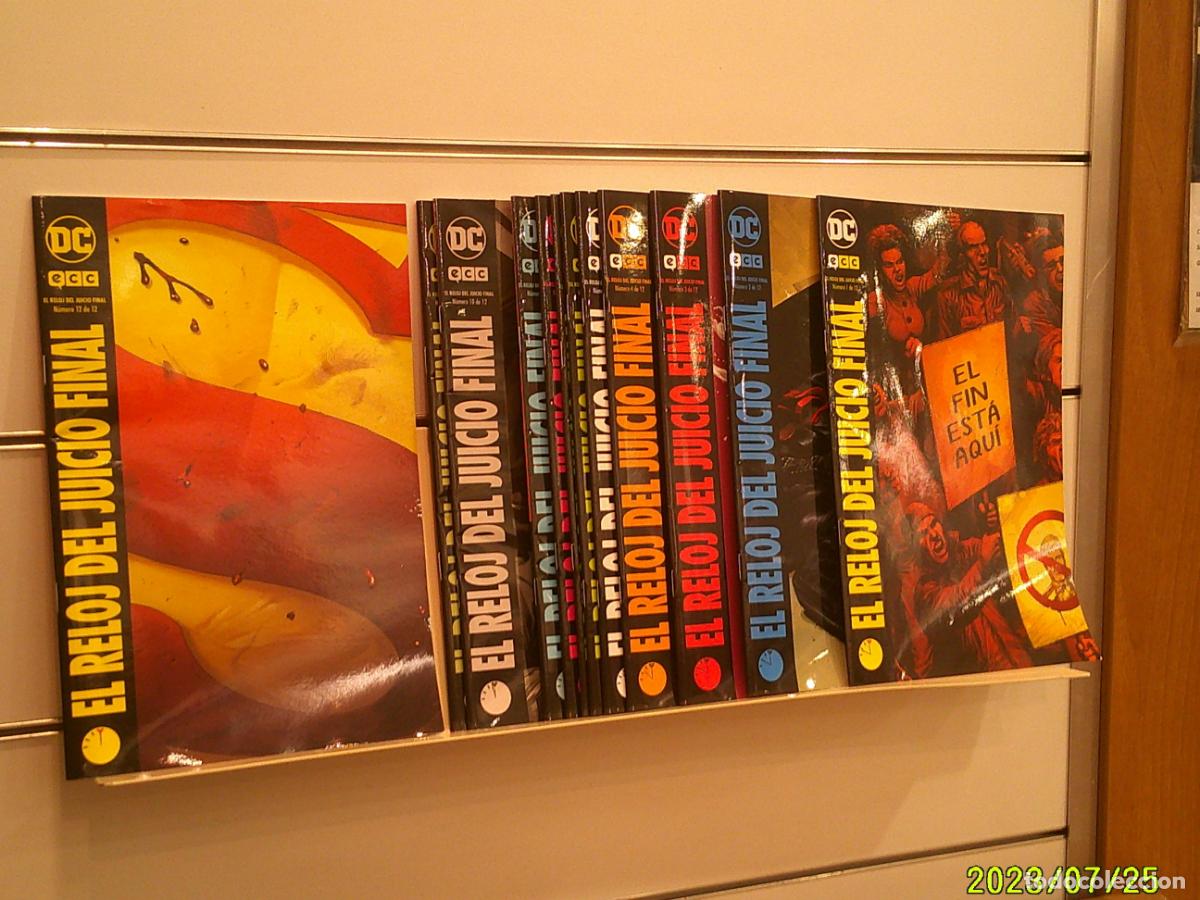 C&oacute;mics: EL RELOJ DEL JUICIO FINAL COMPLETA 12 NUMEROS DC - ECC OFERTA - Foto 2