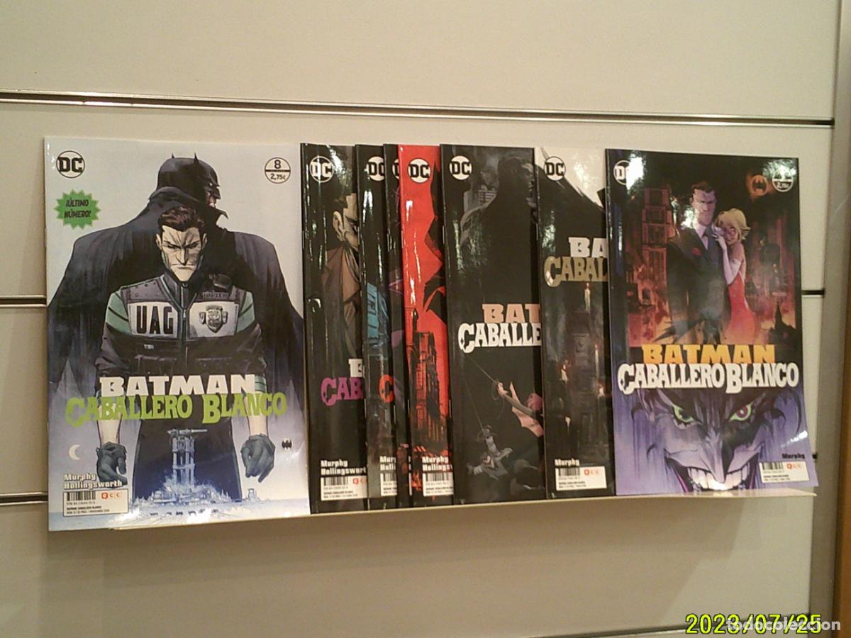 C&oacute;mics: BATMAN CABALLERO BLANCO COMPLETA 8 NUMEROS DC - ECC OFERTA - Foto 2