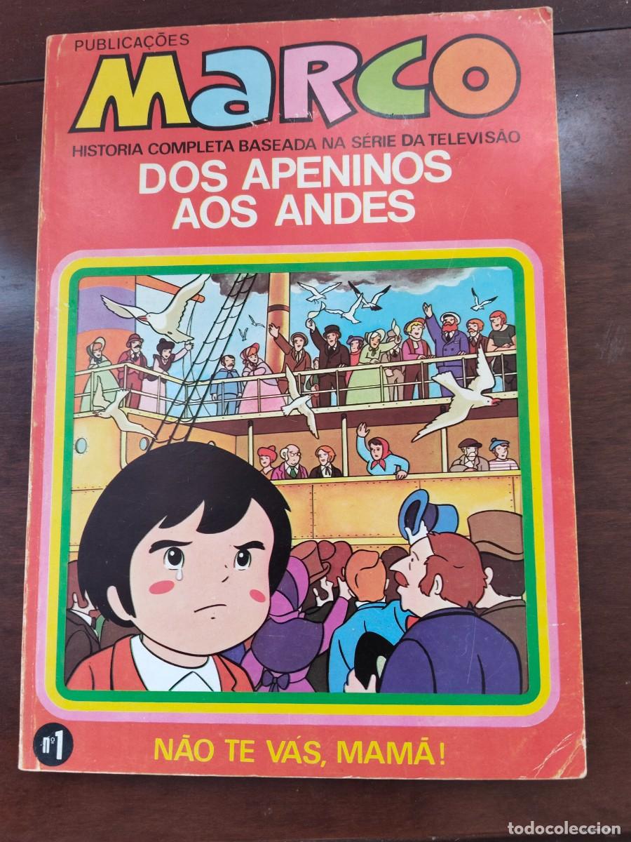 C&oacute;mics: Marco, Dos Apeninos a&ntilde;os Andes. Portugal.