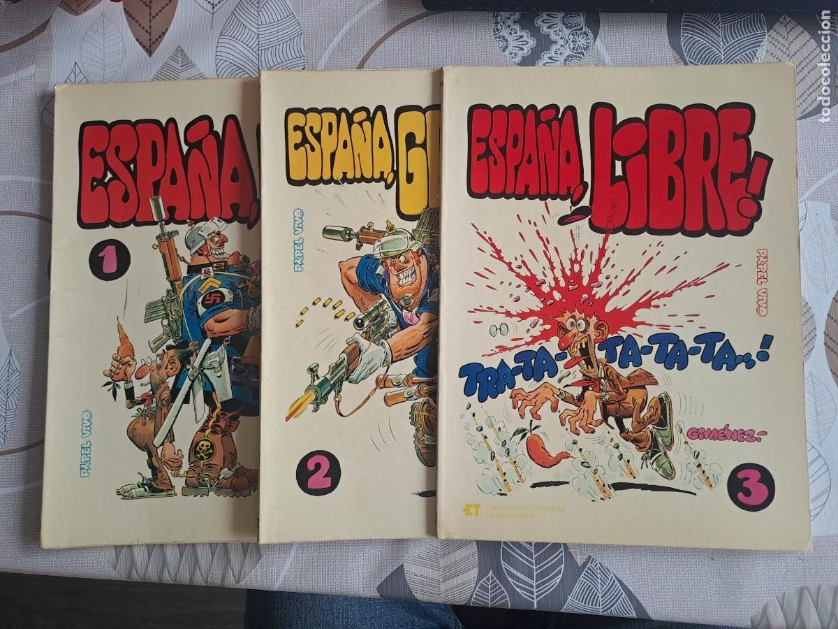 C&oacute;mics: Espa&ntilde;a una grande libre completa 3 n&uacute;meros, de la torre en buen estado Bolsa DA