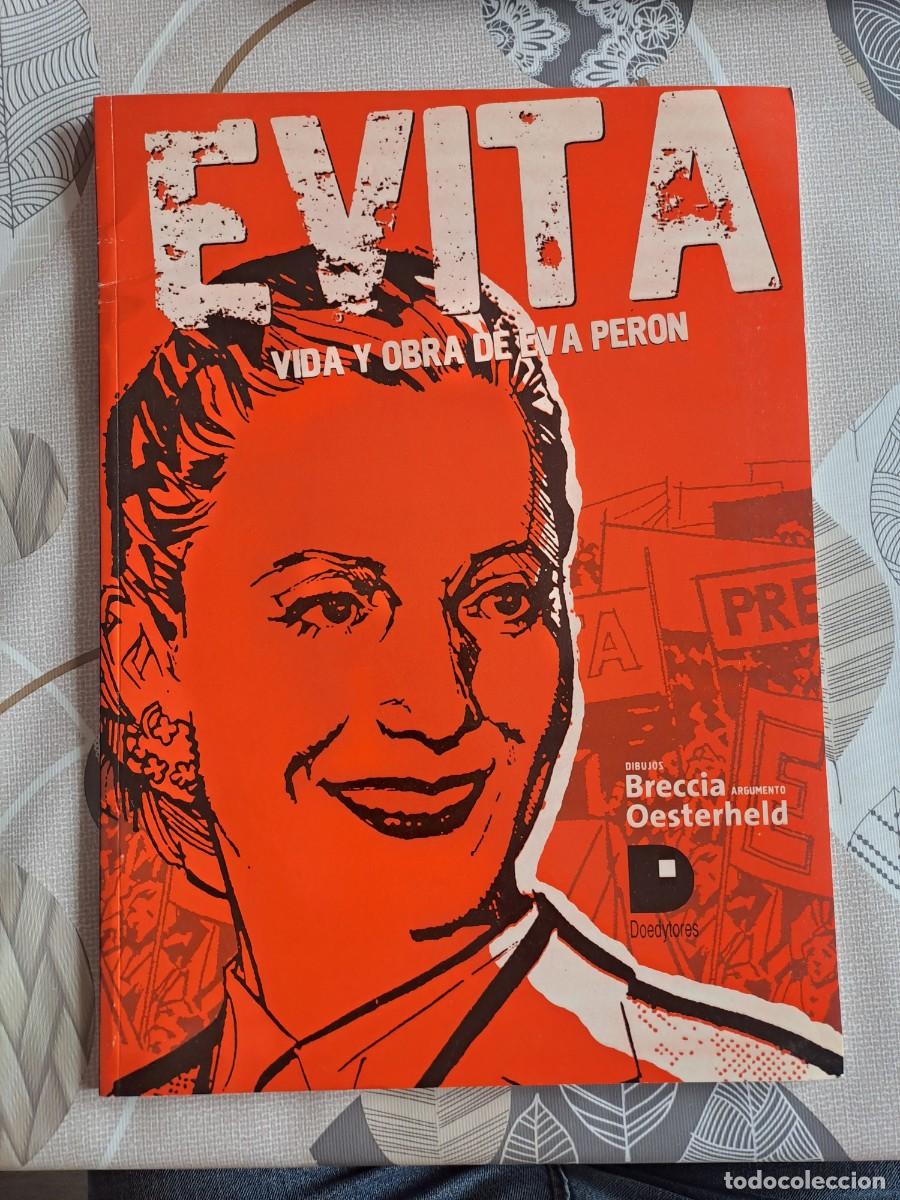 C&oacute;mics: Evita, vida y obra de Eva Peron, Doedytores en buen estado Bolsa DA