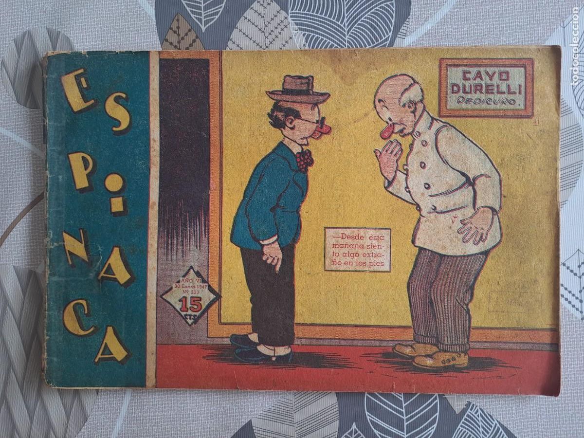 C&oacute;mics: Espinaca 303, Manuel Lainez Bolsa DA