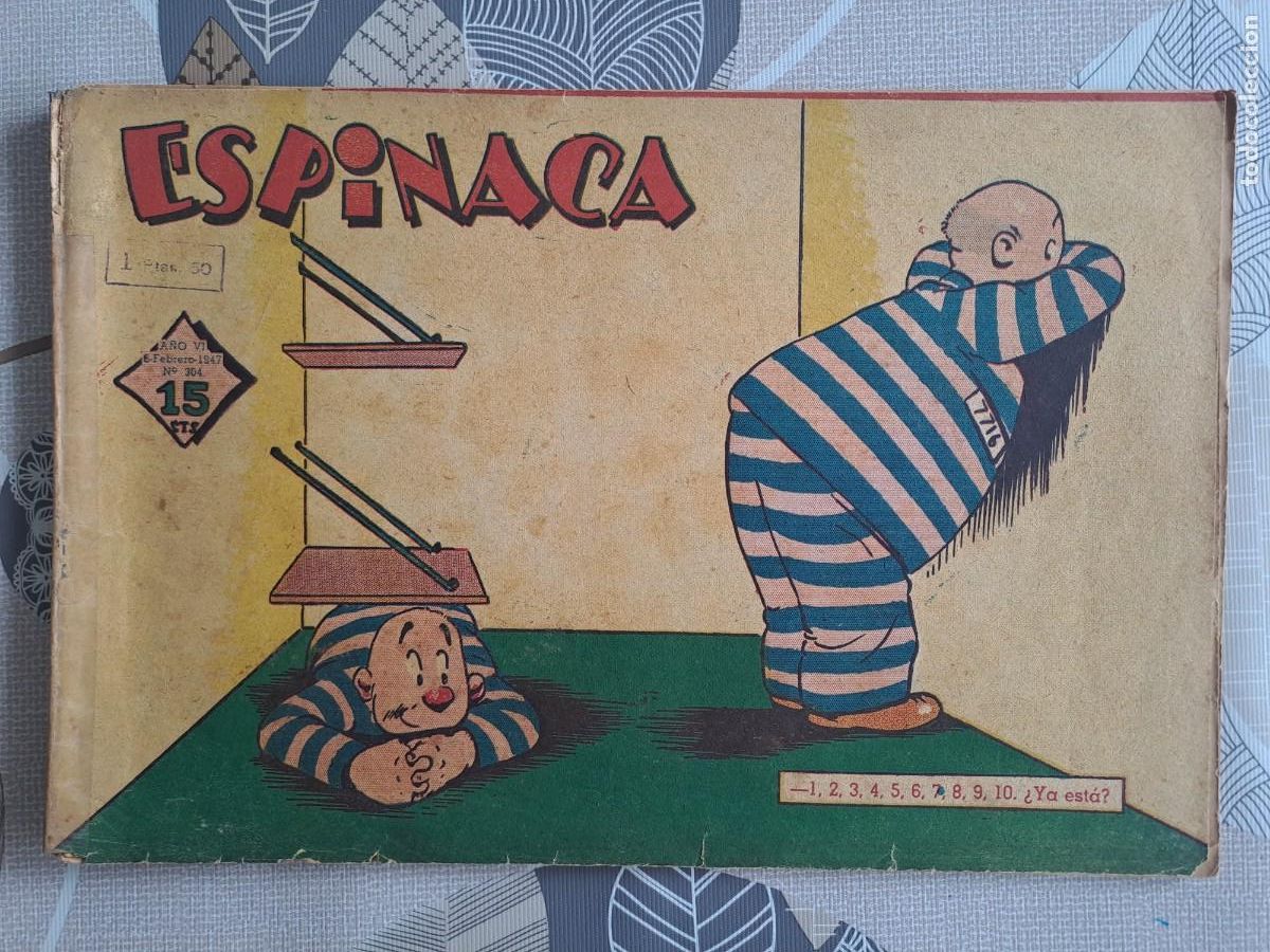 C&oacute;mics: Espinaca 304, Manuel Lainez Bolsa DA