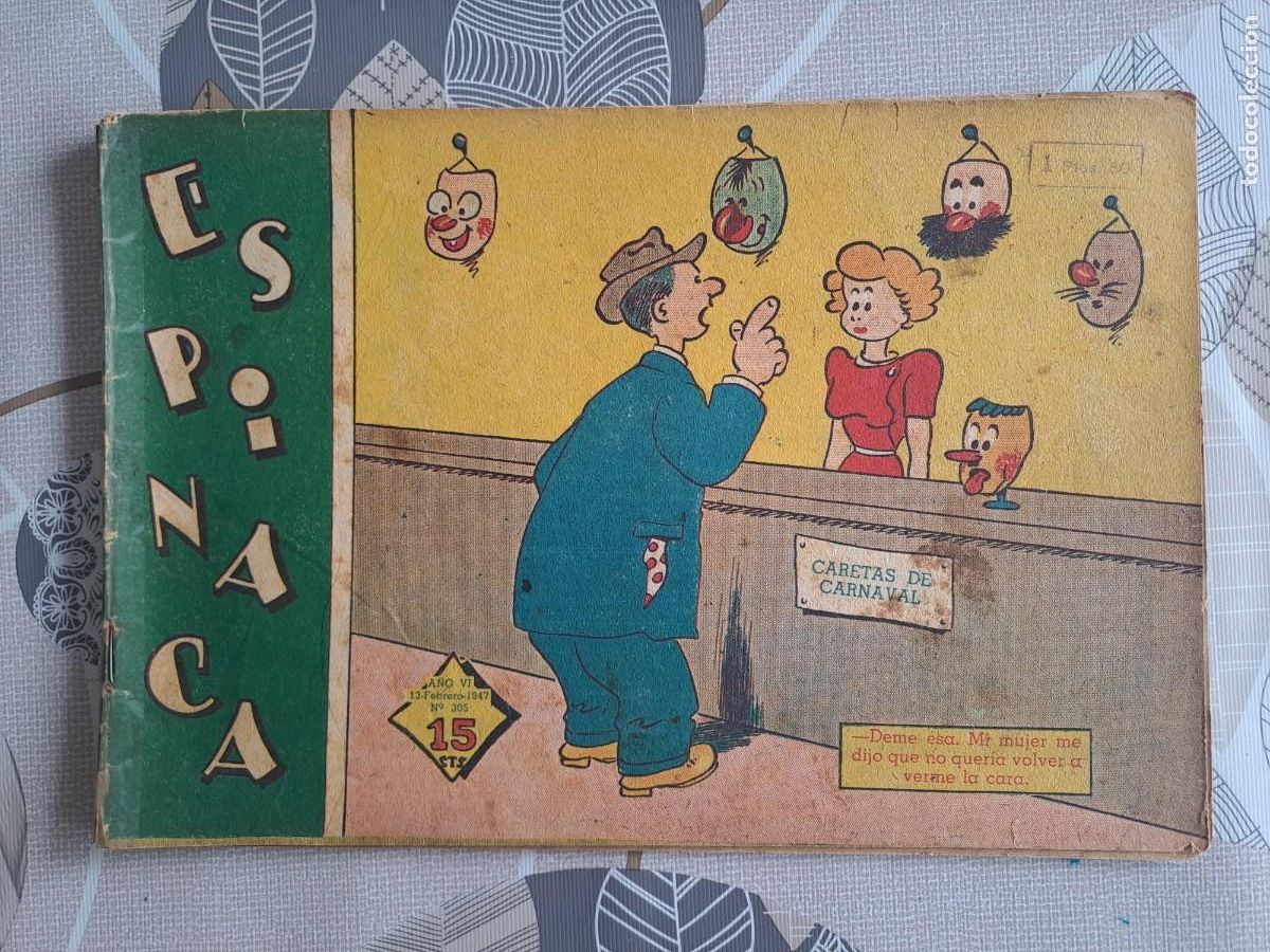 C&oacute;mics: Espinaca 305, Manuel Lainez Bolsa DA - Foto 1