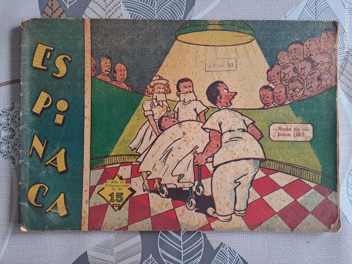 C&oacute;mics: Espinaca 307, Manuel Lainez Bolsa DA - Foto 1