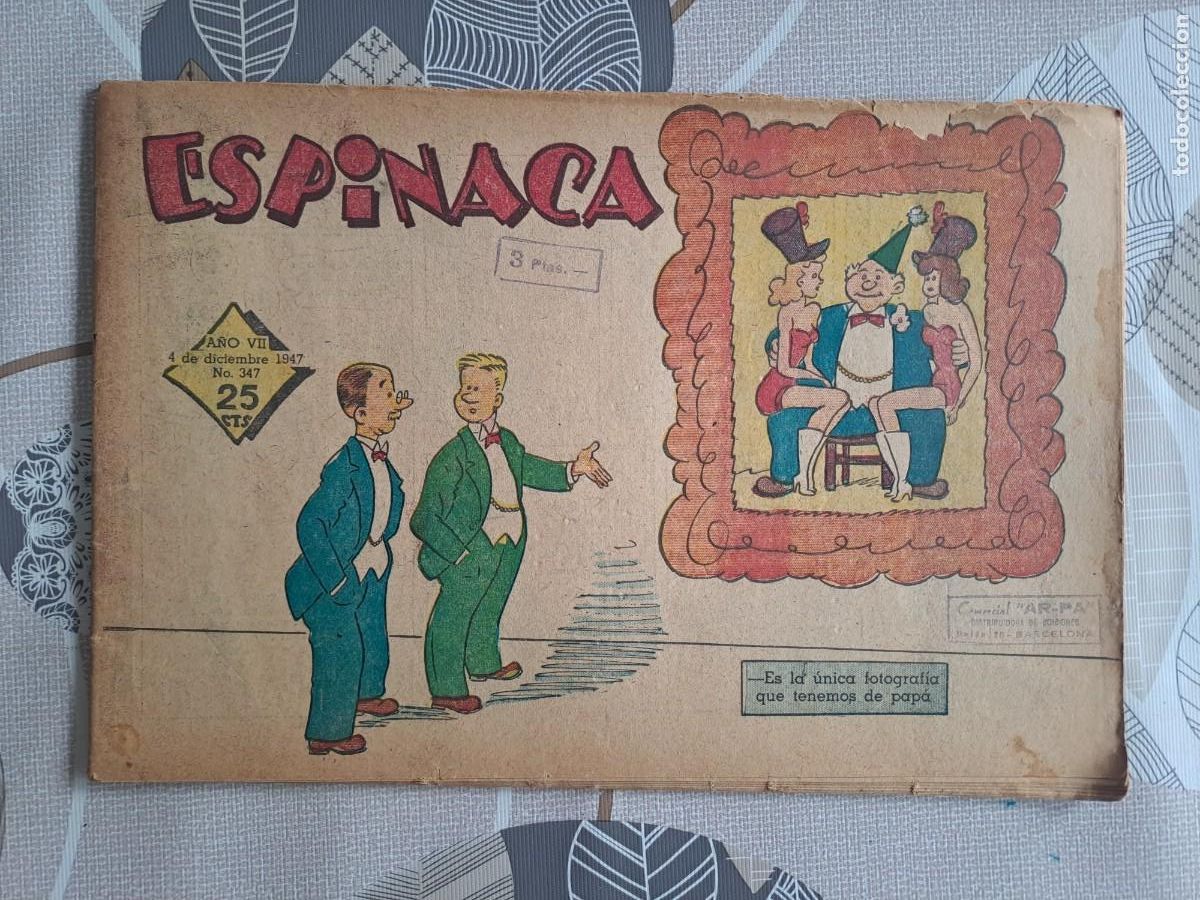 C&oacute;mics: Espinaca 347, Manuel Lainez Bolsa DA - Foto 1