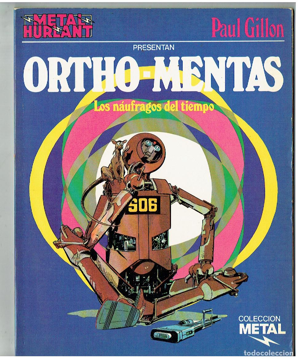 C&oacute;mics: METAL HURLANT. N&ordm; 5. ORTHO - MENTAS. LOS NAUFRAGOS DEL TIEMPO. METAL, 1980 (B/A13 RUM)