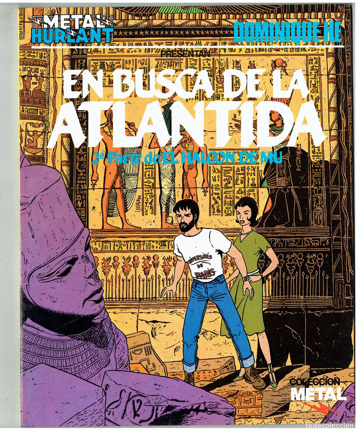 C&oacute;mics: METAL HURLANT. N&ordm; 11. EN BUSCA DE LA ATLANTIDA. METAL, 1980 (B/A13 RUM)