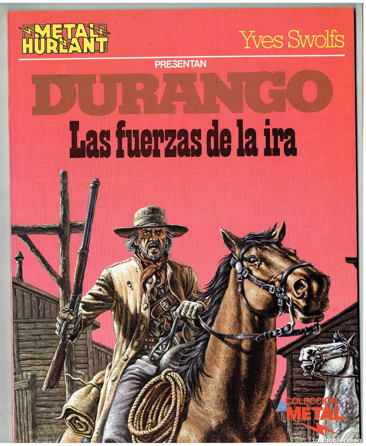 C&oacute;mics: METAL HURLANT. N&ordm; 12. DURANGO. LAS FUERZAS DE LA IRA. METAL, 1980 (B/A13 RUM)
