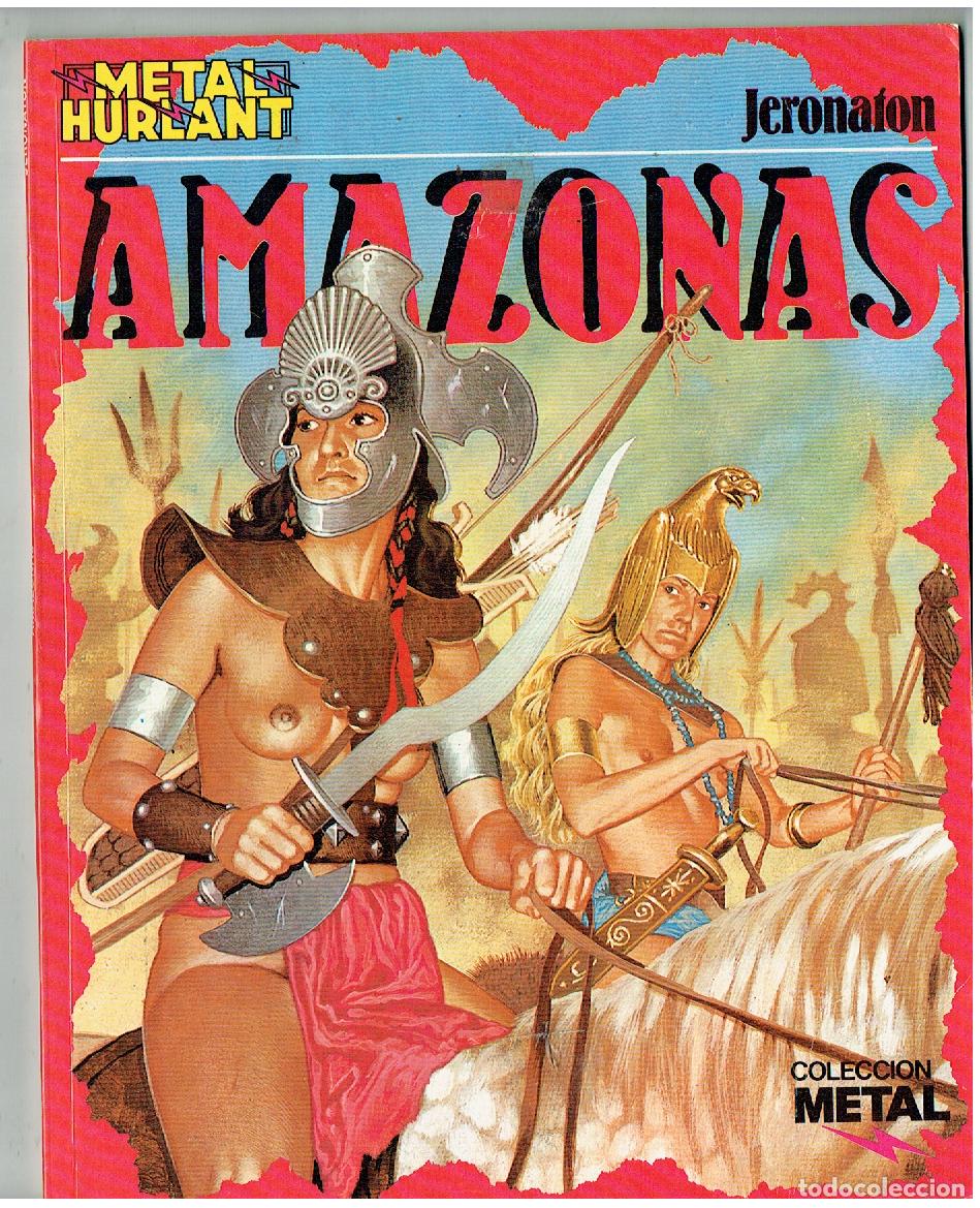 C&oacute;mics: METAL HURLANT. N&ordm; 17. AMAZONAS. JERONATON. LABERINTOS. METAL, 1984 (B/A13 RUM)