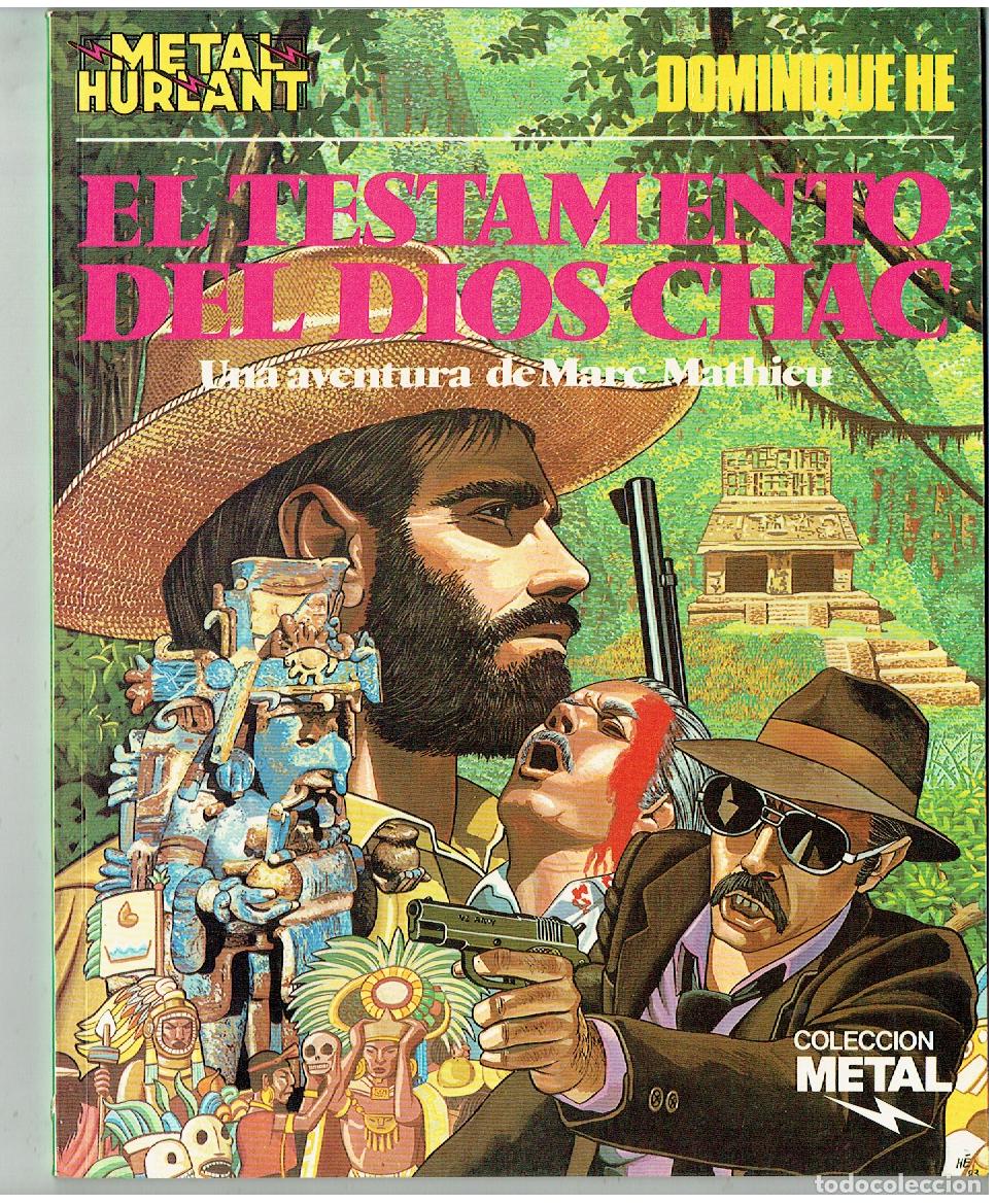 C&oacute;mics: METAL HURLANT. N&ordm; 18. EL TESTAMENTO DEL DIOS CHAC. METAL, 1984 (B/A13 RUM)
