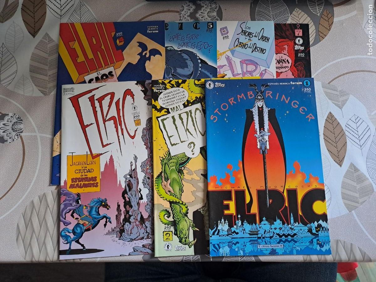 C&oacute;mics: Elric stormbringer completa 7 n&uacute;meros, en buen estado Bolsa DA - Foto 1
