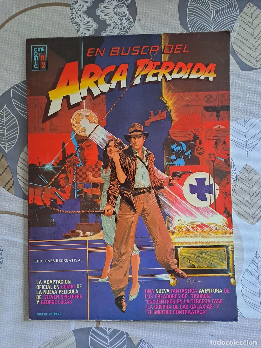 C&oacute;mics: En busca del arca perdida, adaptaci&oacute;n oficial, Ediciones recreativas en buen estado Bolsa DA