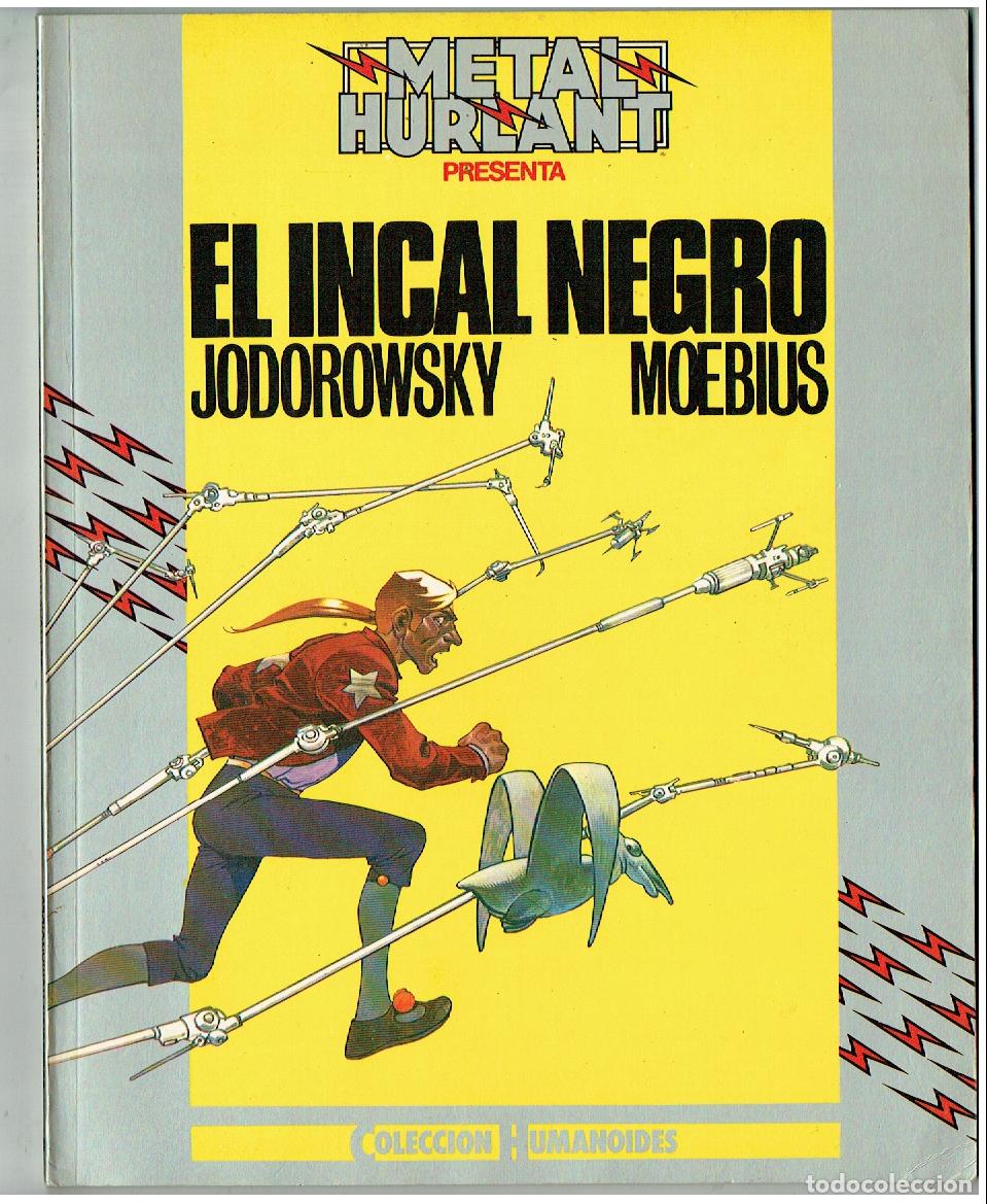 C&oacute;mics: METAL HURLANT. HUMANOIDES. N&ordm; 11. EL INCAL NEGRO. EUROCOMIC, 1988.(B/A13 RUM)