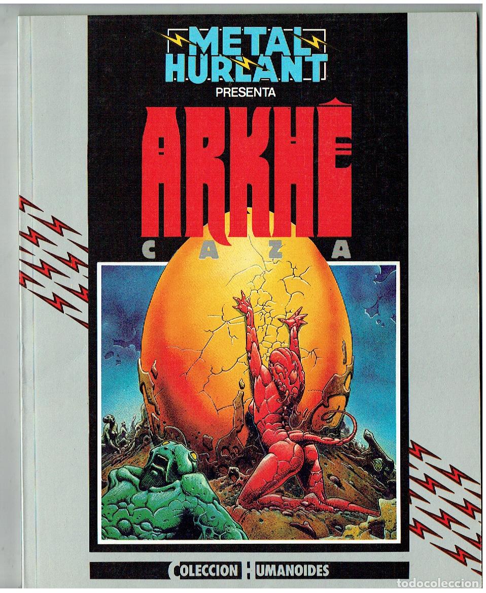 C&oacute;mics: METAL HURLANT. HUMANOIDES. N&ordm; 18. ARKHE. CAZA. EUROCOMIC, 1988.(B/A13 RUM)
