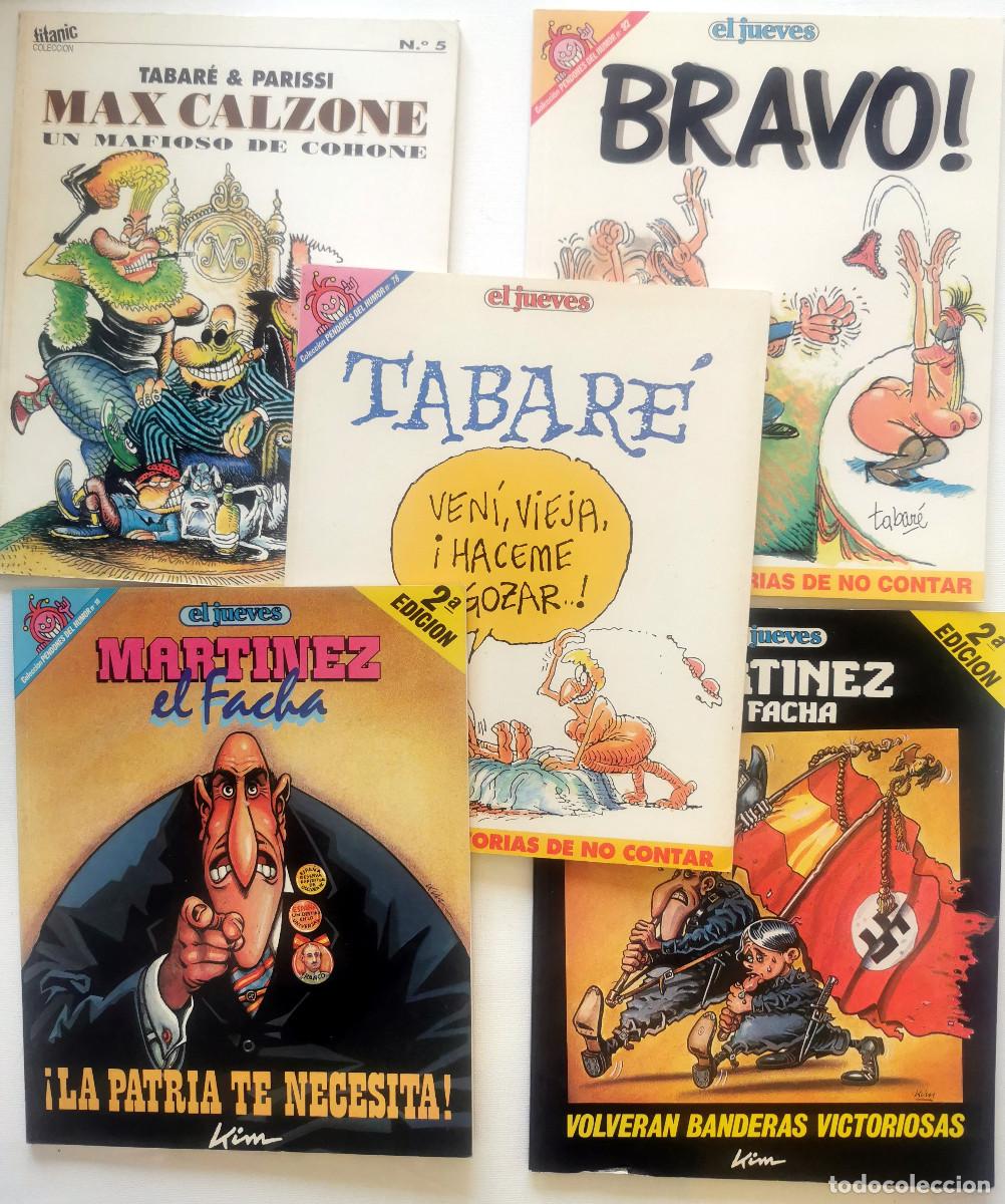 C&oacute;mics: Mart&iacute;nez el Facha Kim LA PATRIA TE NECESITA Y VOLVER&Aacute;N BANDERAS VICTORIOSAS Tabare Parissi EL JUEVES