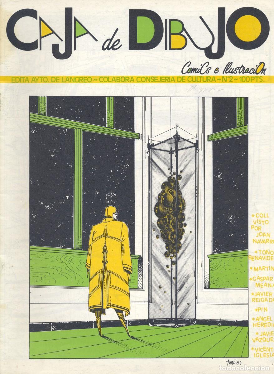 C&oacute;mics: CAJA DE DIBUJO 2. COLL, JOAN NAVARRO, TO&Ntilde;O BENAVIDES, MARTIN, GASPAR MEANA, PIN... (CAJA 2)