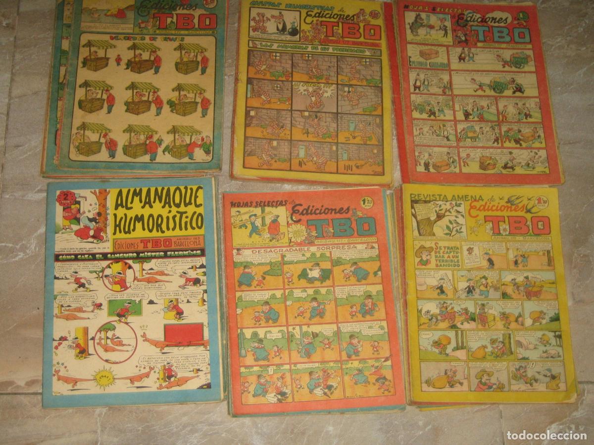 C&oacute;mics: LOTE DE 50 TBEOS - A&Ntilde;OS 40-50 - VER FOTO