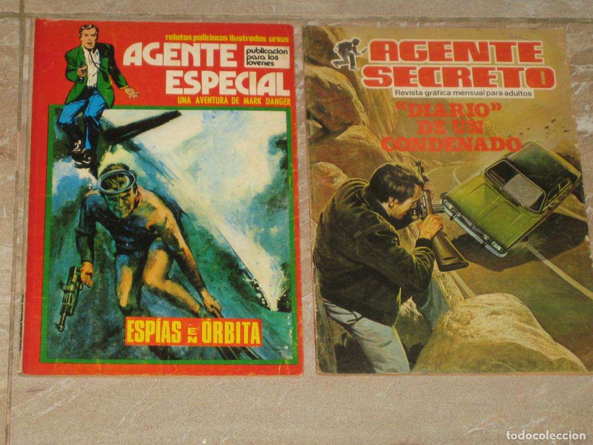C&oacute;mics: LOTE DE 2 TBEOS - VER FOTO AGENTE ESPECIAL