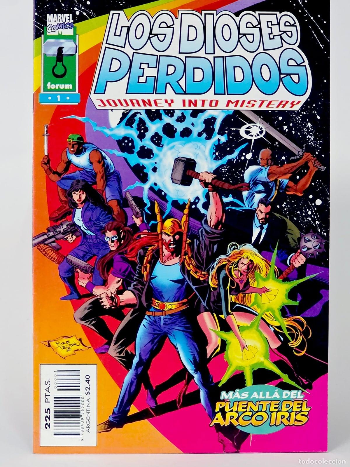 C&oacute;mics: COLECCI&Oacute;N COMPLETA LOS DIOSES PERDIDOS C&Oacute;MICS FORUM MARVEL EXCELENTE ESTADO
