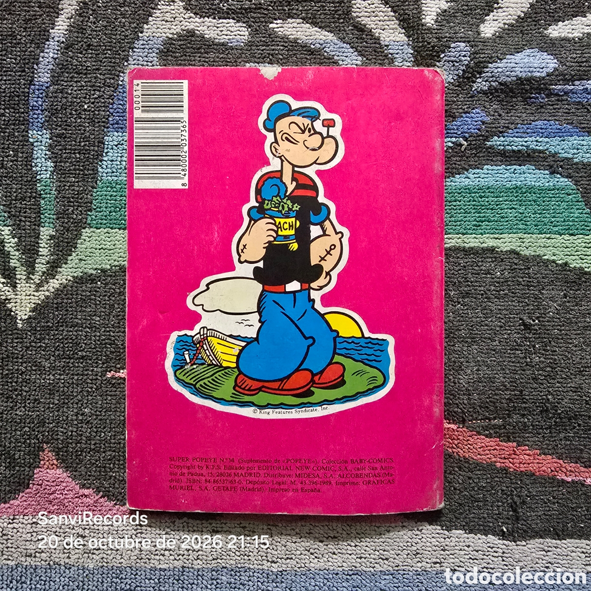 C&oacute;mics: SUPER POPEYE EL MARINO 14 (NEW COMIC) - Foto 2