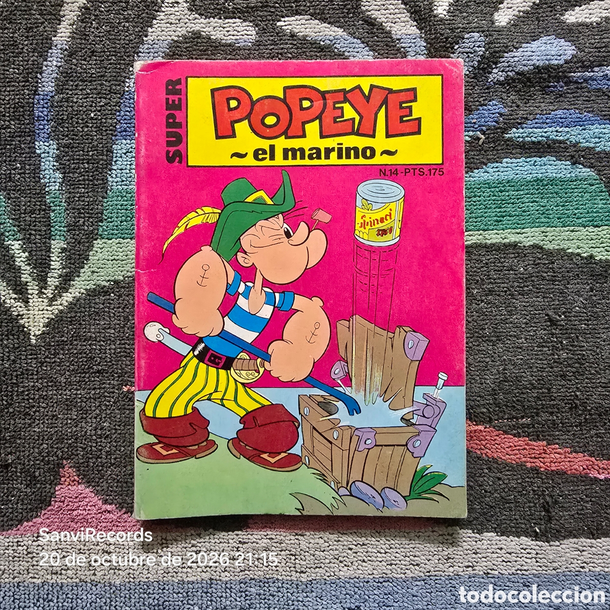 C&oacute;mics: SUPER POPEYE EL MARINO 14 (NEW COMIC)
