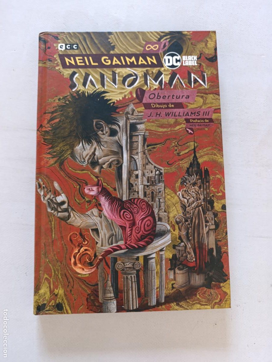 C&oacute;mics: BIBLIOTECA SANDMAN: OBERTURA - NEIL GAIMAN, J.H. WILLIAMS - DC BLACK LABEL - ECC - TAPA DURA (356Aw)