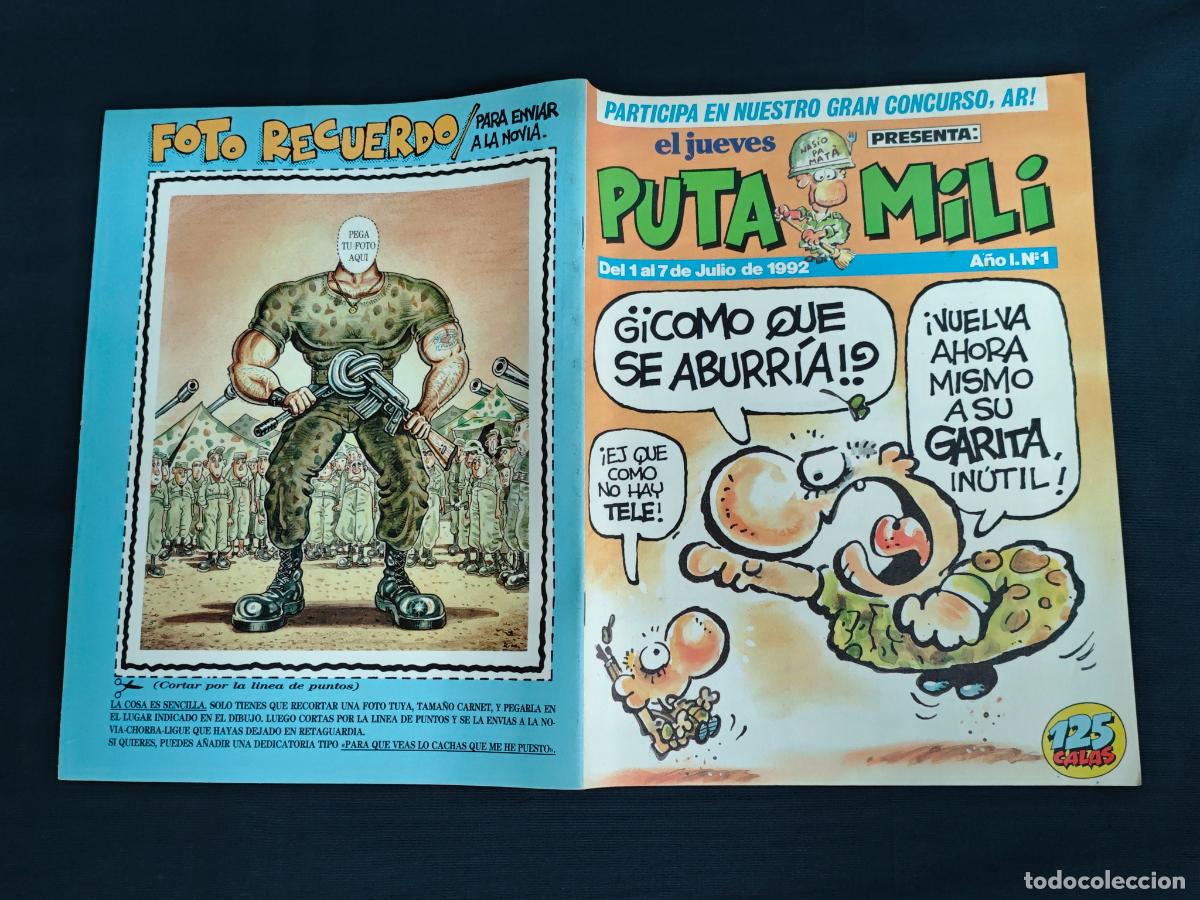 C&oacute;mics: EL JUEVES PRESENTA: PUTA MILI - N&ordm; 1 - - Foto 1