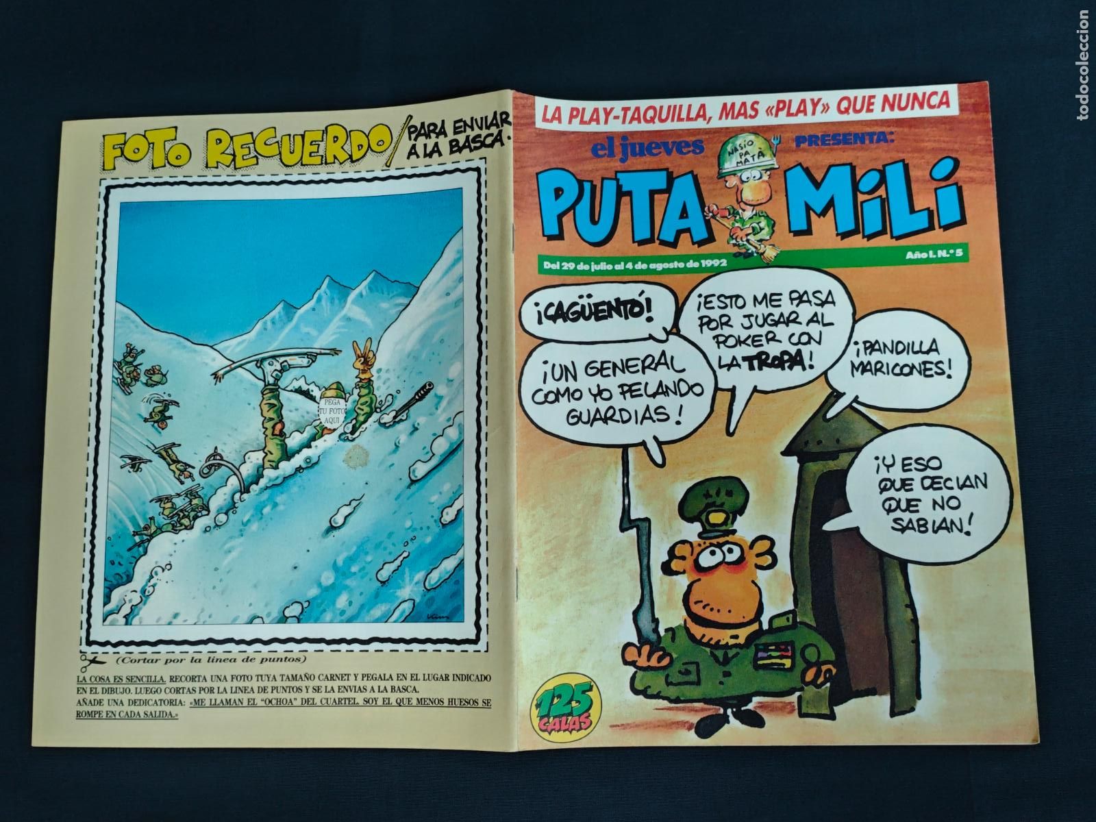 C&oacute;mics: EL JUEVES PRESENTA: PUTA MILI - N&ordm; 5 - - Foto 1