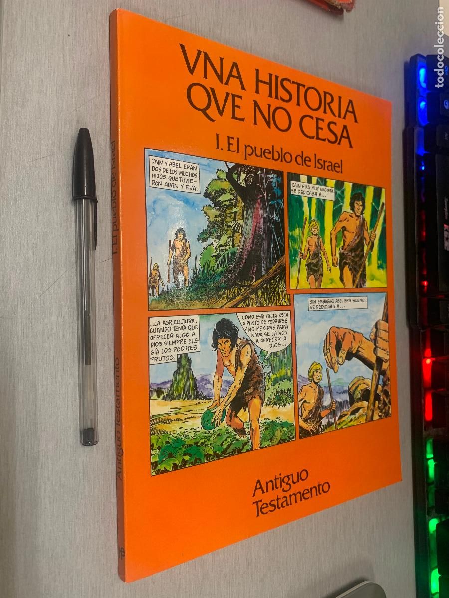 C&oacute;mics: UNA HISTORIA QUE NO CESA I. EL PUEBLO DE ISRAEL / ANTIGUO TESTAMENTO / ED. HERALFE 1985