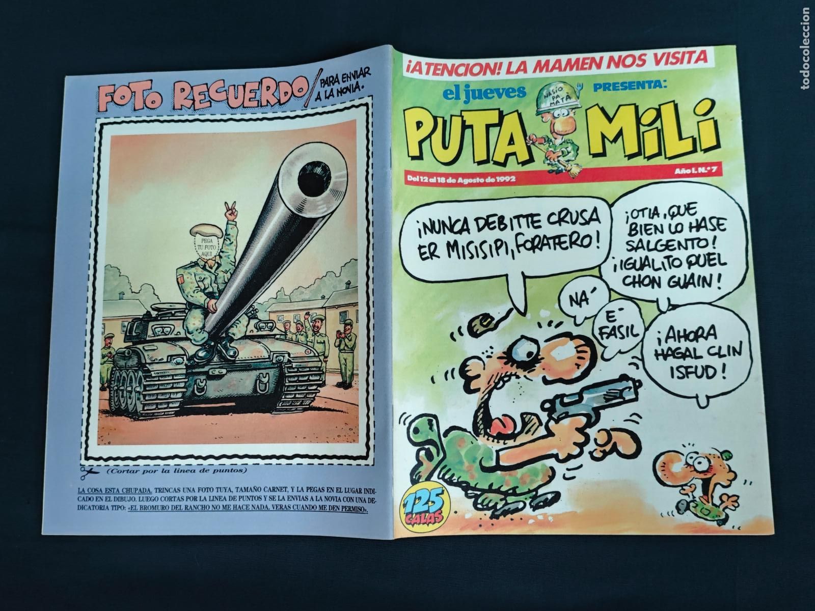 C&oacute;mics: EL JUEVES PRESENTA: PUTA MILI - N&ordm; 7 -