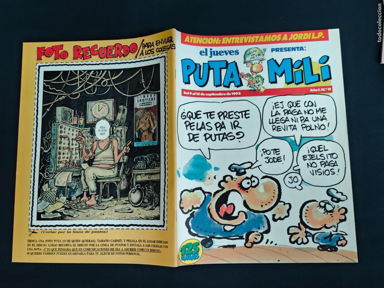 C&oacute;mics: EL JUEVES PRESENTA: PUTA MILI - N&ordm; 11 -