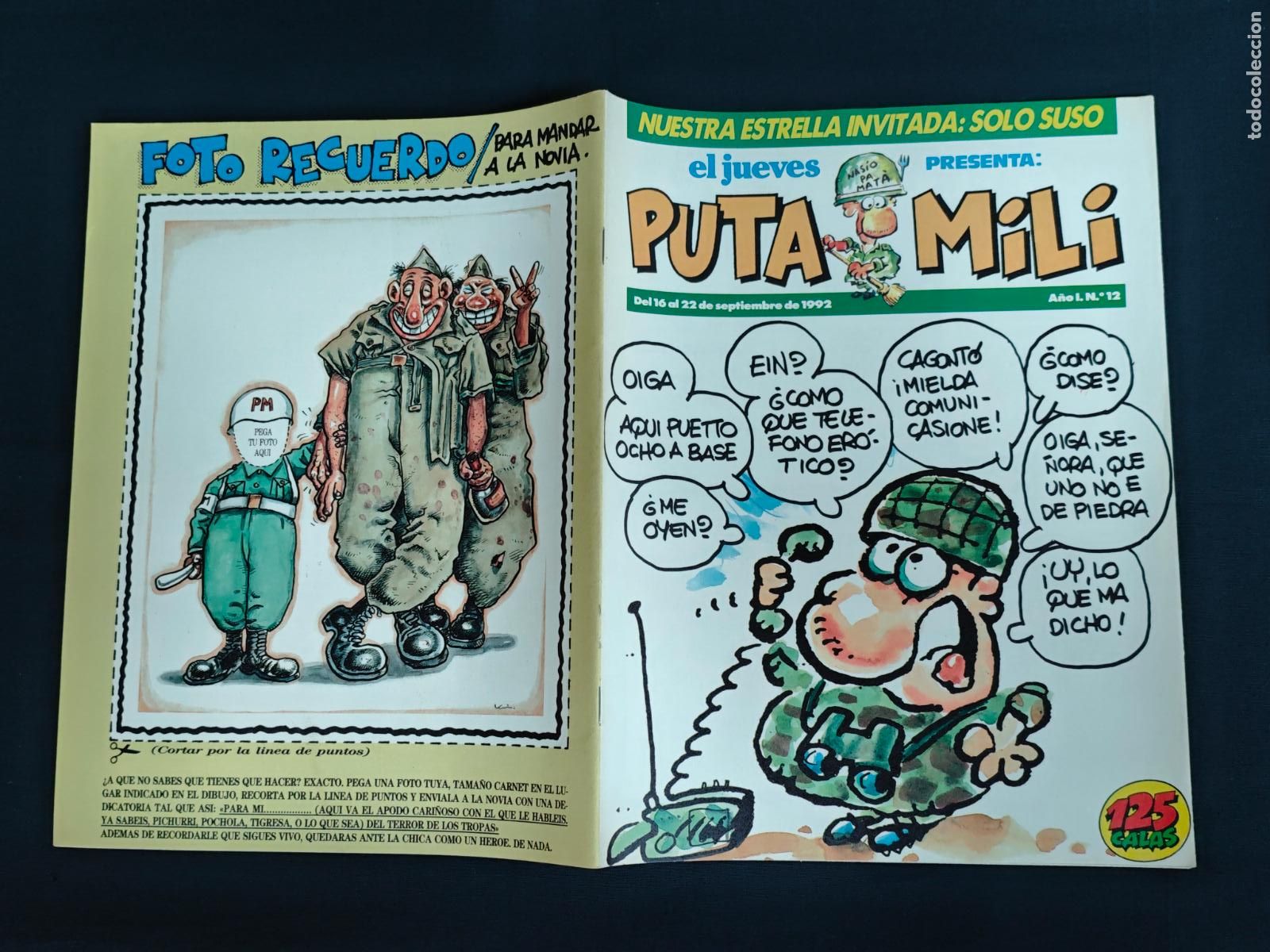 C&oacute;mics: EL JUEVES PRESENTA: PUTA MILI - N&ordm; 12 -