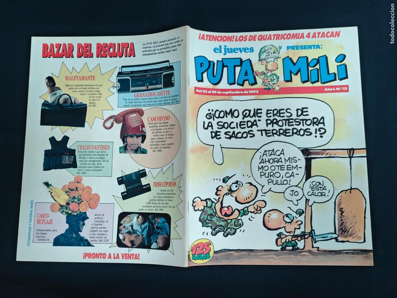 C&oacute;mics: EL JUEVES PRESENTA: PUTA MILI - N&ordm; 13 - - Foto 1