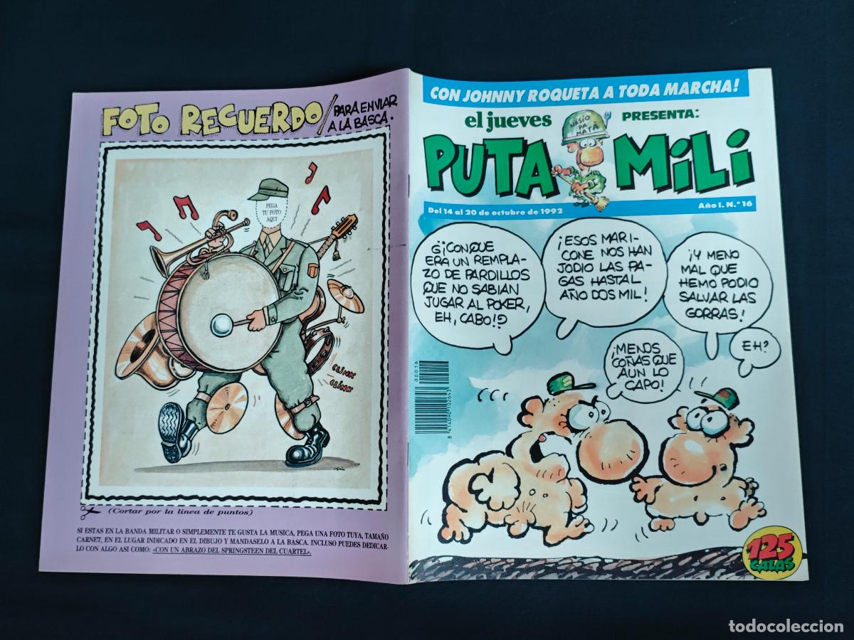 C&oacute;mics: EL JUEVES PRESENTA: PUTA MILI - N&ordm; 16 - - Foto 1