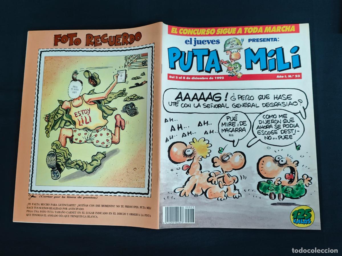 C&oacute;mics: EL JUEVES PRESENTA: PUTA MILI - N&ordm; 23 - - Foto 1
