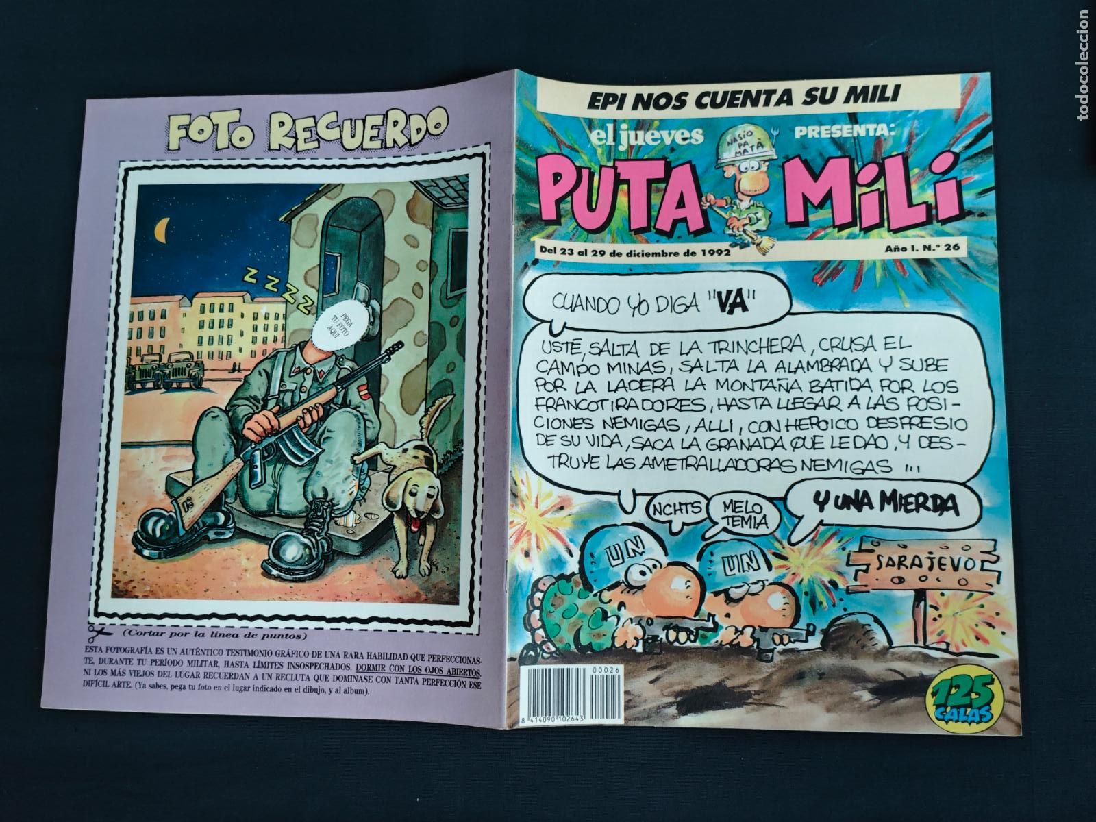 C&oacute;mics: EL JUEVES PRESENTA: PUTA MILI - N&ordm; 26 - - Foto 1