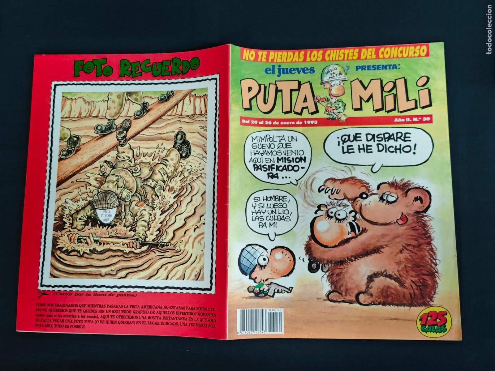 C&oacute;mics: EL JUEVES PRESENTA: PUTA MILI - N&ordm; 30 -