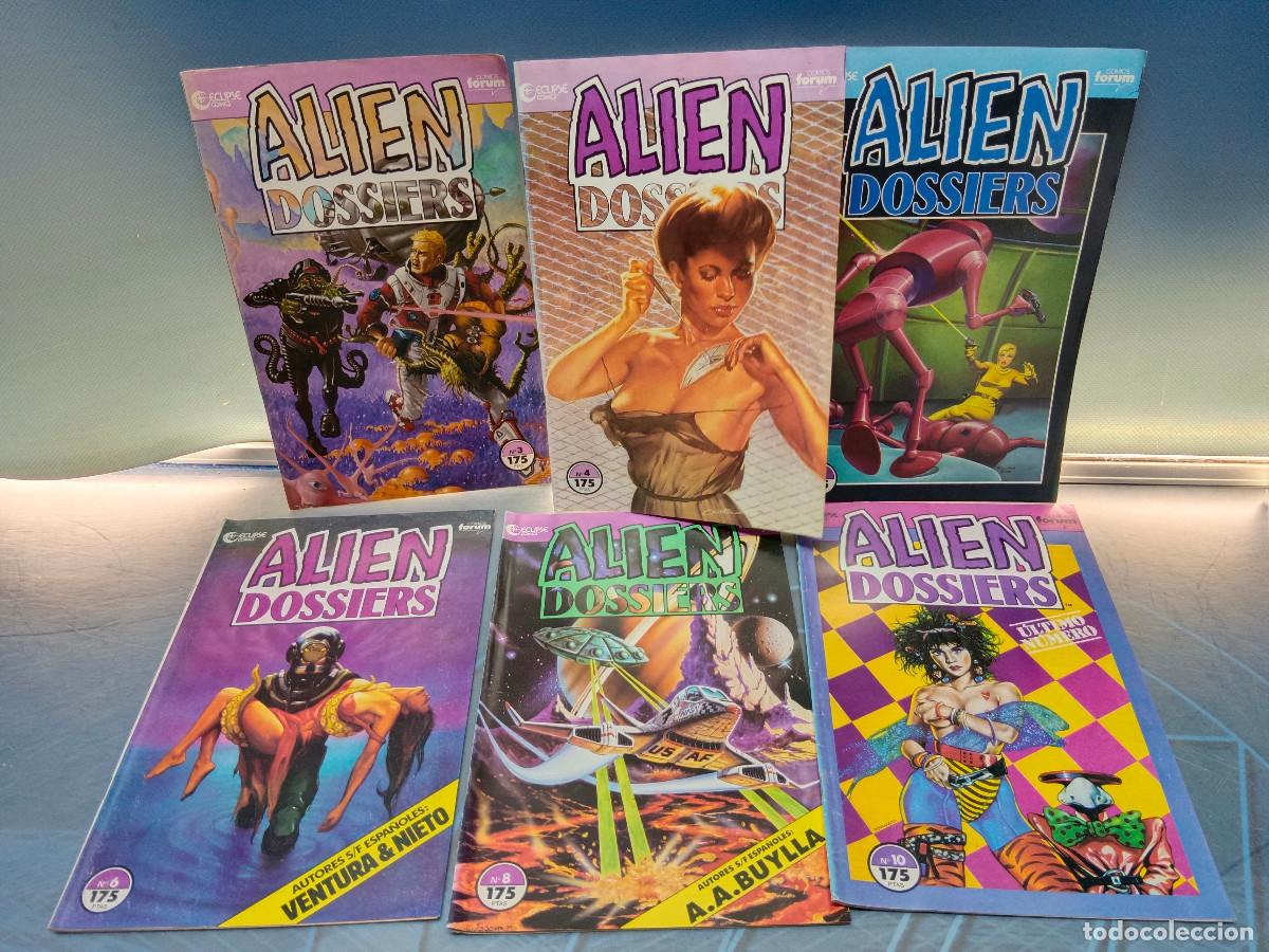 C&oacute;mics: c&oacute;mics, ALIEN DOSSIER. N&ordm; 3, 4, 6, 8 y 10- FORUM.