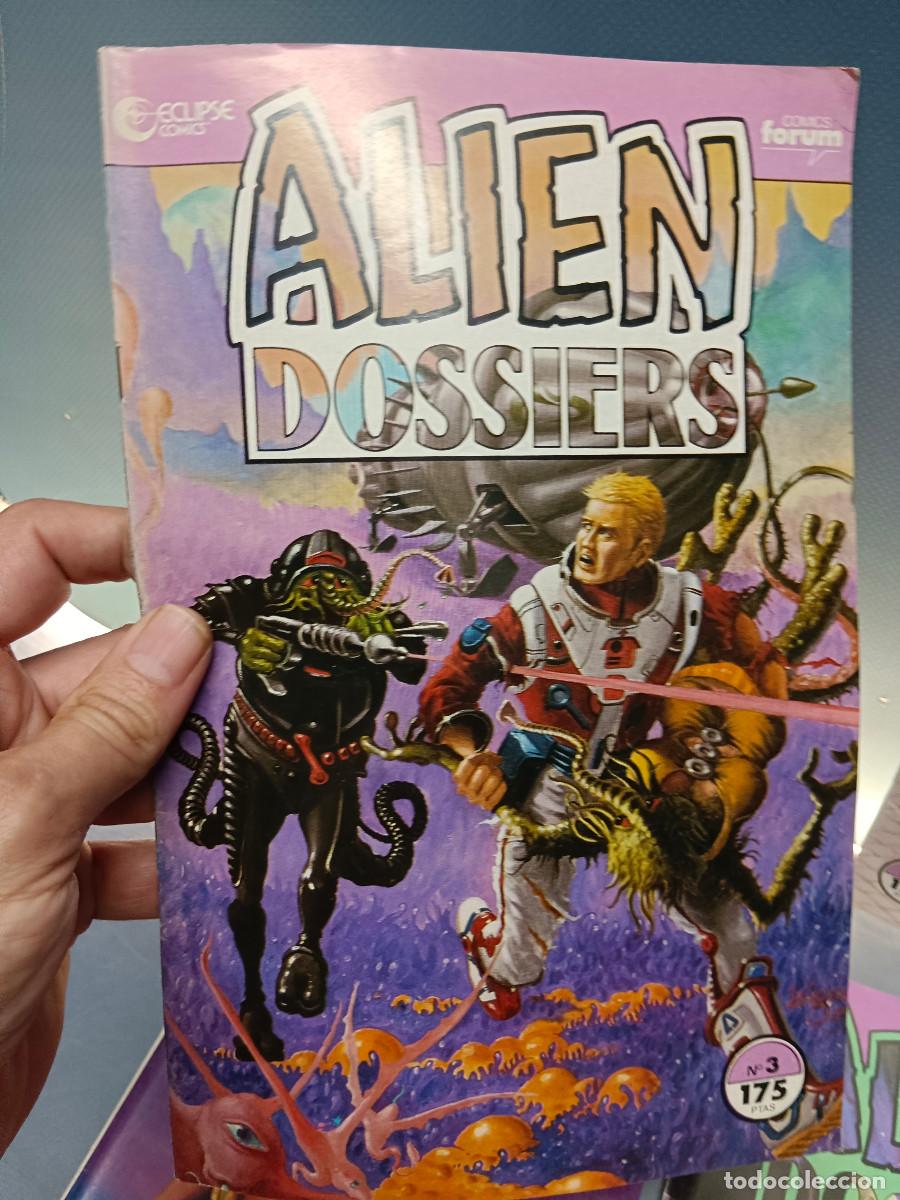 C&oacute;mics: c&oacute;mics, ALIEN DOSSIER. N&ordm; 3, 4, 6, 8 y 10- FORUM. - Foto 2