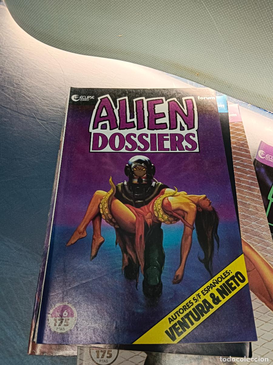 C&oacute;mics: c&oacute;mics, ALIEN DOSSIER. N&ordm; 3, 4, 6, 8 y 10- FORUM. - Foto 5