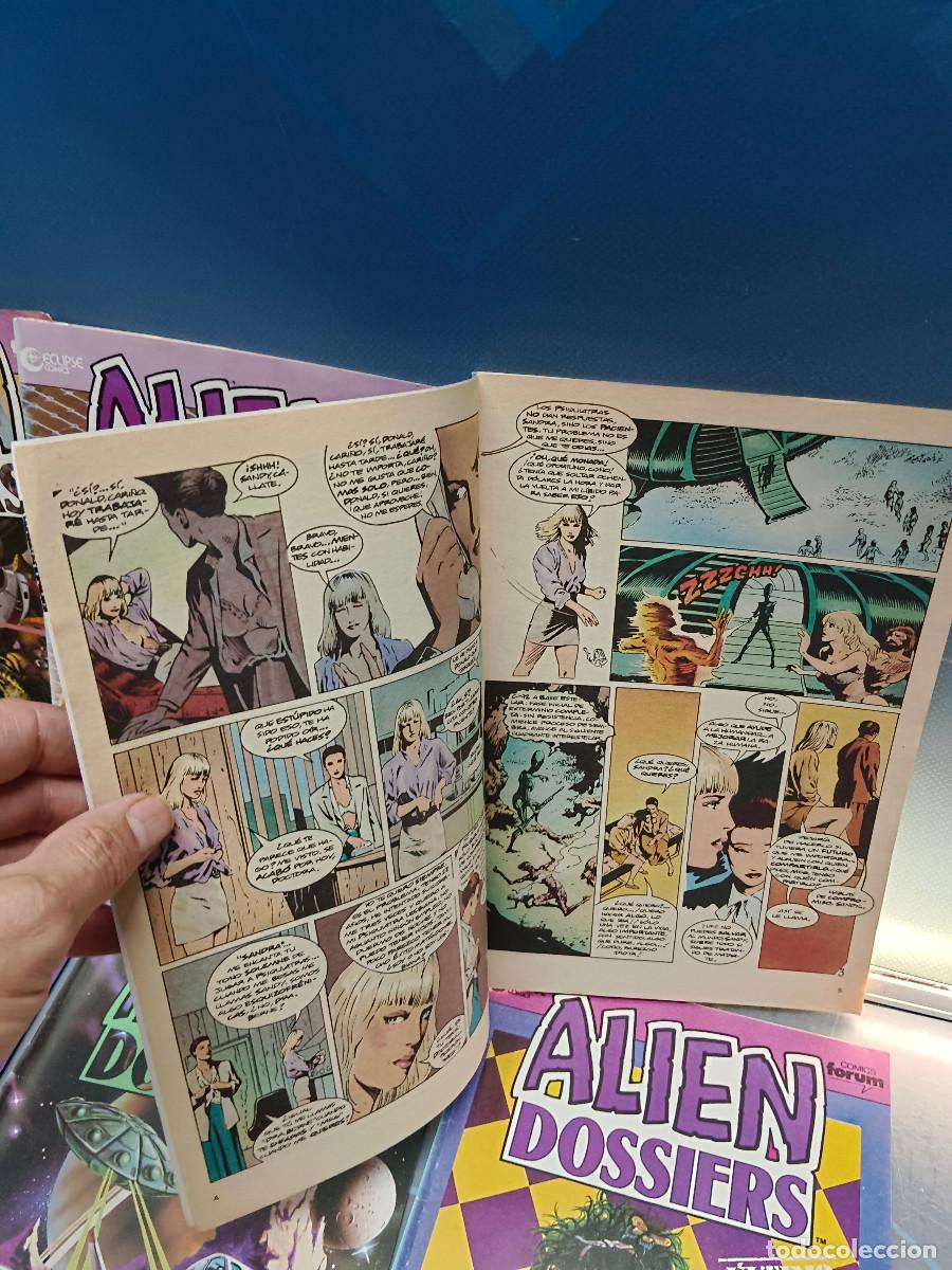 C&oacute;mics: c&oacute;mics, ALIEN DOSSIER. N&ordm; 3, 4, 6, 8 y 10- FORUM. - Foto 8