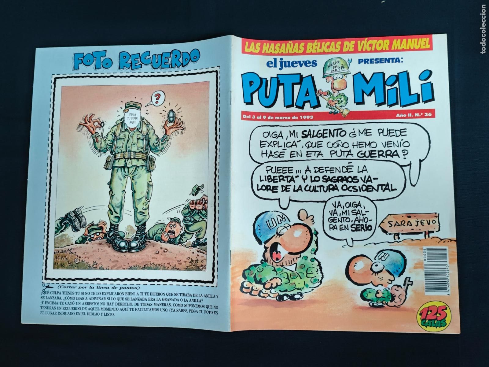 C&oacute;mics: EL JUEVES PRESENTA: PUTA MILI - N&ordm; 36 -