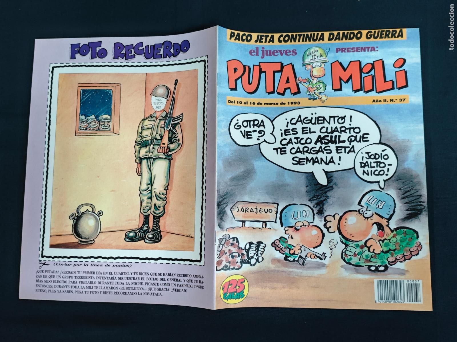 C&oacute;mics: EL JUEVES PRESENTA: PUTA MILI - N&ordm; 37 - - Foto 1