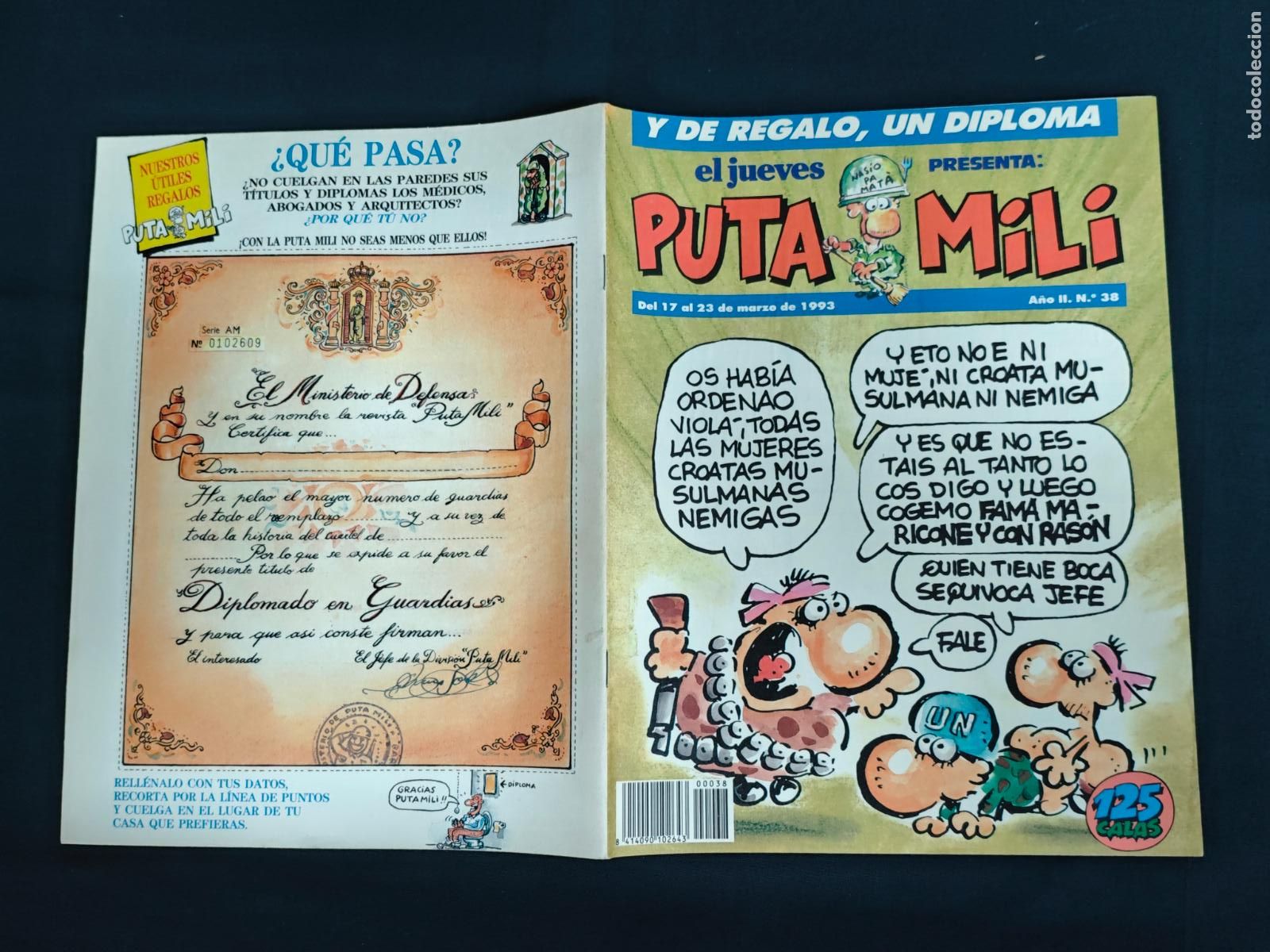 C&oacute;mics: EL JUEVES PRESENTA: PUTA MILI - N&ordm; 35 -