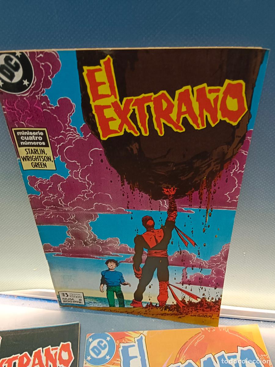 C&oacute;mics: Comic EL EXTRA&Ntilde;O miniserie de 4 numeros, completa, DC - Zinco. 1989- Bernie Wrightson - Foto 3