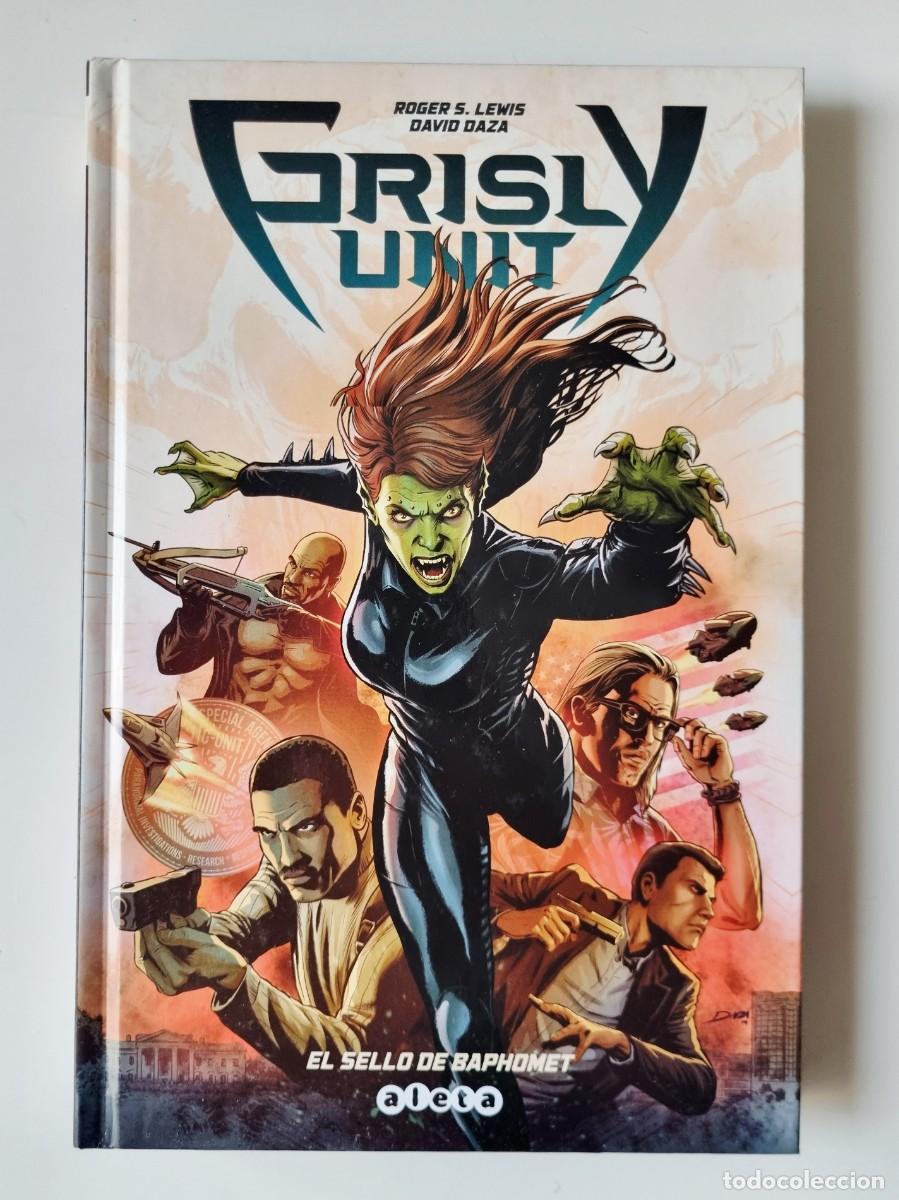 C&oacute;mics: Grisly Unit. El sello de Baphomet. Nueva edici&oacute;n. Firmado y dedicado por David Daza