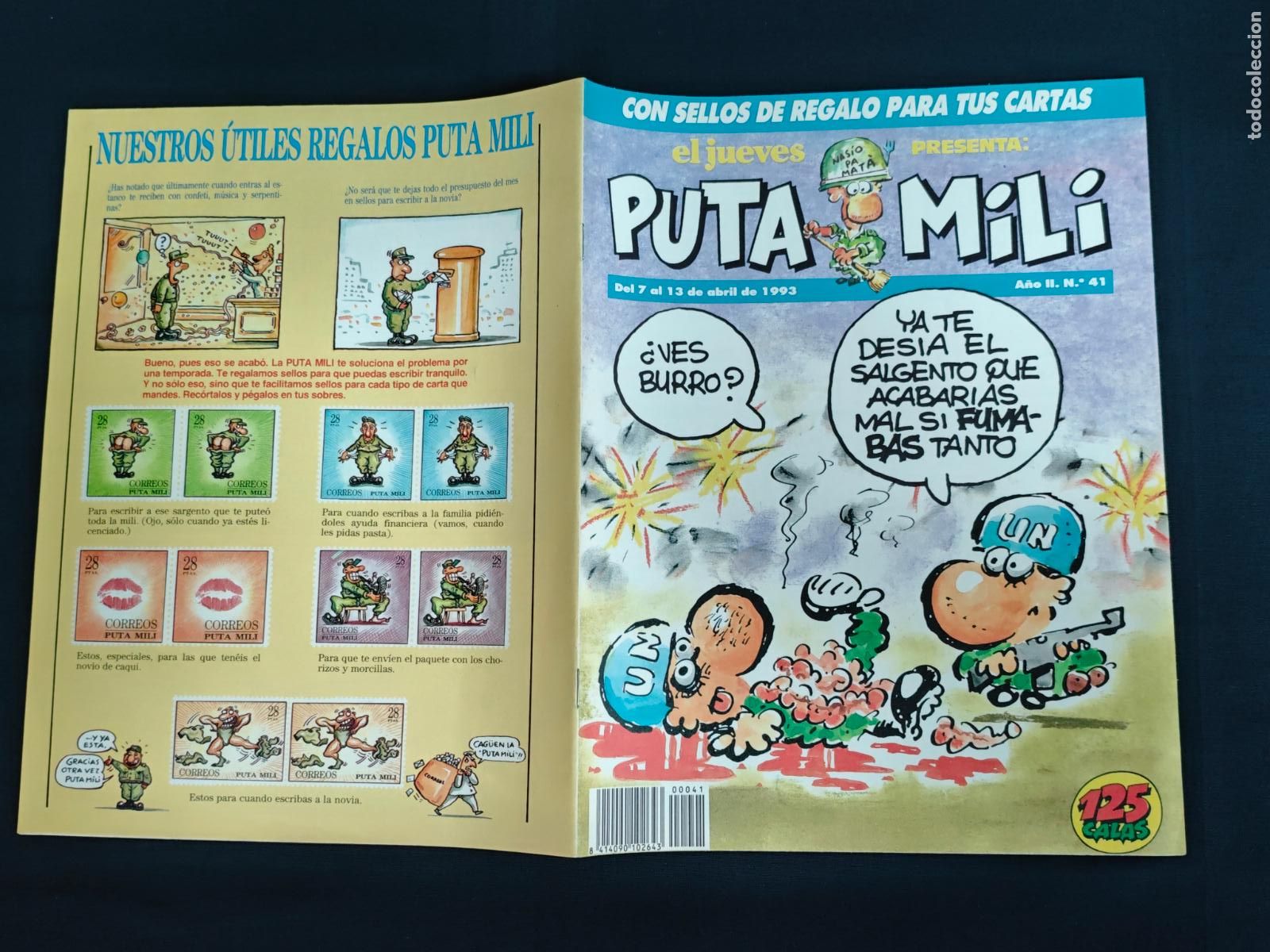 C&oacute;mics: EL JUEVES PRESENTA: PUTA MILI - N&ordm; 41 -